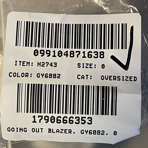 J. Crew Going Out Blazer In Stretch Twill in Heather Dove Gray Size 0 NWT - Picture 12 of 12